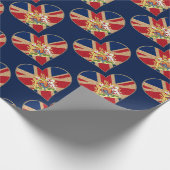 UK COA Heart Cadeaupapier (Hoek)