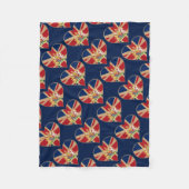 UK COA Heart Fleece Deken (Voorkant)