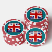 UK Custom Clay Poker Chips (Opstapeling)