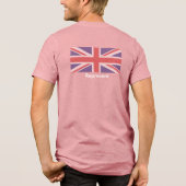 UK-diplomaat Tri-Blend Shirt (Achterkant)