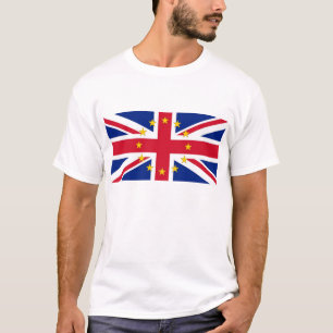 UK - EU - resterend - vlag van de Europese Unie T-shirt