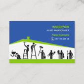 UK / Euro, 8.5 cm x 5.5 cm Business Card Visitekaartje (Voorkant)