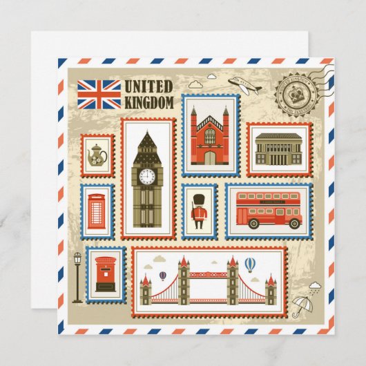 UK FEESTDAGENKAART (Voorkant / Achterkant)