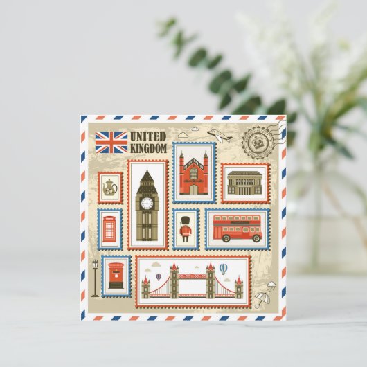 UK FEESTDAGENKAART (Staand voorkant)