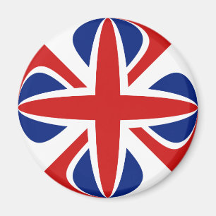 UK Fisheye Flag Magnet