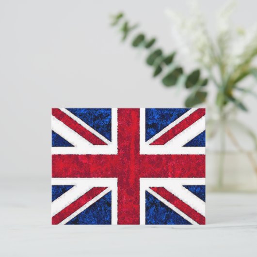 UK FLAG BRIEFKAART (Staand voorkant)