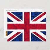UK FLAG BRIEFKAART (Voorkant / Achterkant)