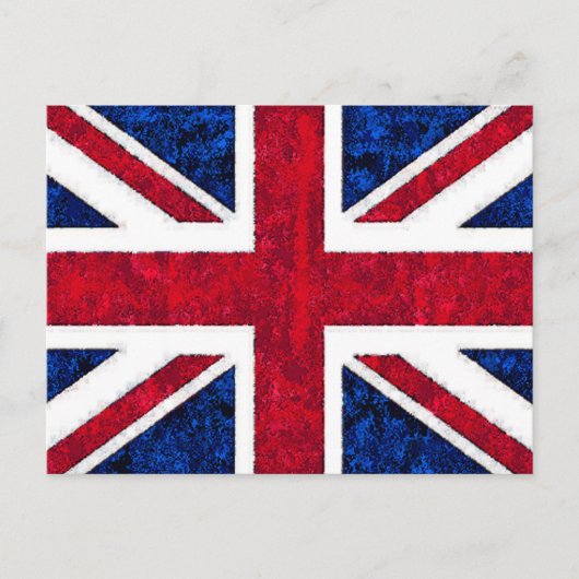 UK FLAG BRIEFKAART (Voorkant)