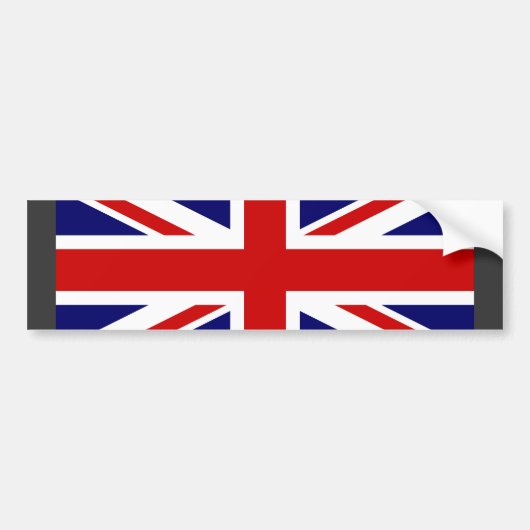 Uk Flag Bumpersticker (Voorkant)