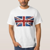 UK FLAG GRUNGE T-Shirt (Voorkant)