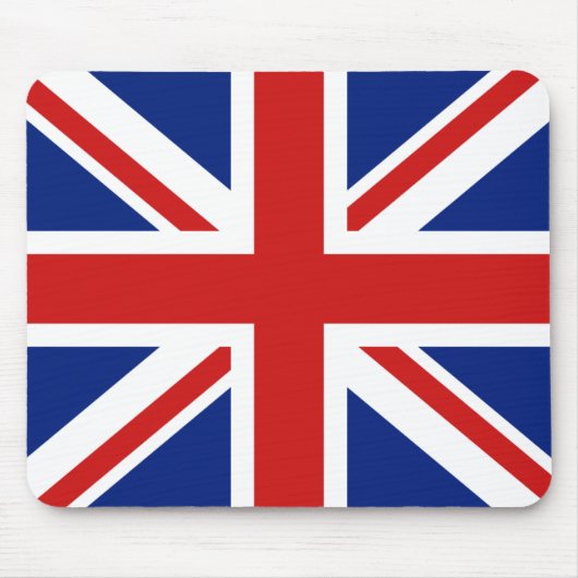 UK Flag Mousepad Muismat (Voorkant)