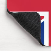 UK Flag Mousepad Muismat (Hoek)