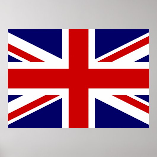 Uk Flag Poster (Voorkant)