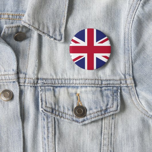 Uk Flag Ronde Button 5,7 Cm (In situ)