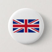 UK Flag Union Jack Ronde Button 5,7 Cm (Voorkant)
