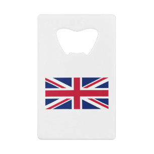 UK Flag-Verenigd Koninkrijk-Engeland-Union Jack Creditkaart Flessenopener