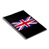 UK Flag-Verenigd Koninkrijk-Engeland-Union Jack Notitieboek (Rechterzijde)