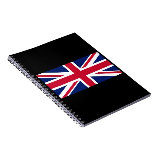 UK Flag-Verenigd Koninkrijk-Engeland-Union Jack Notitieboek (Rechterzijde)
