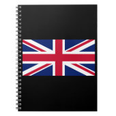 UK Flag-Verenigd Koninkrijk-Engeland-Union Jack Notitieboek (Voorkant)