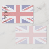 Uk Flag Visitekaartje (Voorkant / Achterkant)