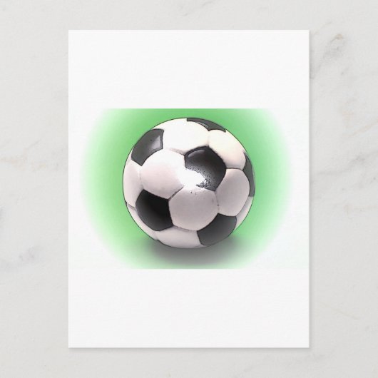 UK Football Ball Briefkaart (Voorkant)