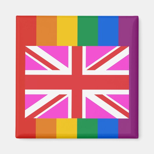 UK Gay Pride Magneet (Voorkant)