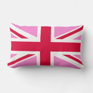 UK Gay Pride (Pink Union Jack) (Gay British Flag) Kussen