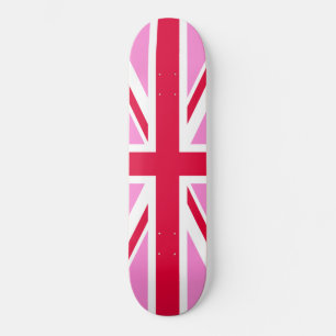 UK Gay Pride (Pink Union Jack) (Gay British Flag) Persoonlijk Skateboard
