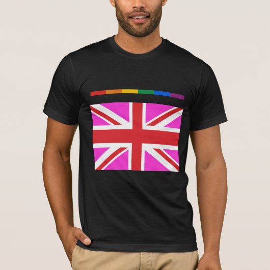 UK Gay Pride T-shirt (Voorkant)