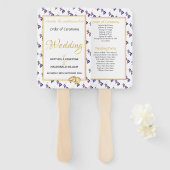 UK GROOT-BRITTANNIË Christelijk Custom Wedding Pro Handwaaier (Voorkant en achterkant)