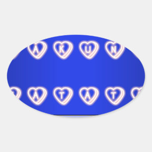 UK HAKUNA MATATA ALTIJS.png Ovale Sticker