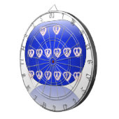 UK Hakuna Matata Art Print Dartbord (Voorkant Rechts)