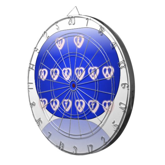 UK Hakuna Matata Art Print Dartbord (Voorkant Rechts)