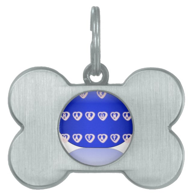 UK Hakuna Matata Art Print Huisdieren Naamplaatje (voorkant)