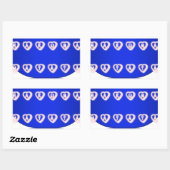 UK Hakuna Matata Art Print Rechthoekige Sticker (Vel)