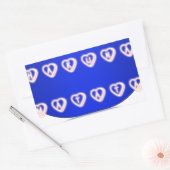 UK Hakuna Matata Art Print Rechthoekige Sticker (Envelop)