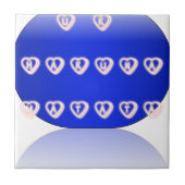 UK Hakuna Matata Art Print Tegeltje (Voorkant)