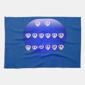 UK Hakuna Matata Art Print Theedoek (Horizontaal)