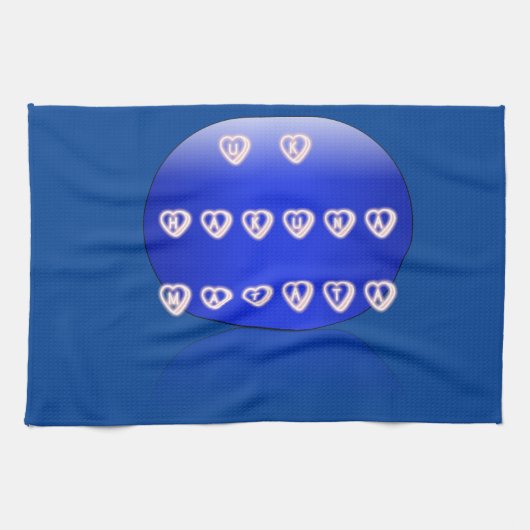 UK Hakuna Matata Art Print Theedoek (Horizontaal)