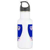 UK Hakuna Matata Art Print Waterfles (Achterkant)