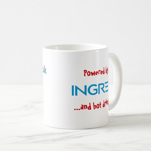 UK IUA Powered by... Koffiemok (Voorkant rechts)