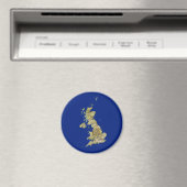 UK Kaart Magnet (Insitu (Vaatwasser))