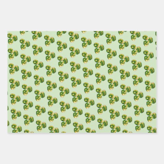 UK Kerst spruiten gehakt taarten varkens in dekens Inpakpapier Vel (Voorkant 2)