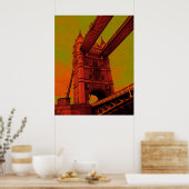 (UK) LONDEN BRIDGE Poster (Keuken)
