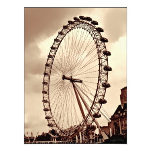 (UK) London Eye  Print Photo Foto Afdruk