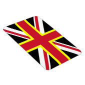 UK Magnet - Vier kruisingen vlag Magneet (Rechterzijde)