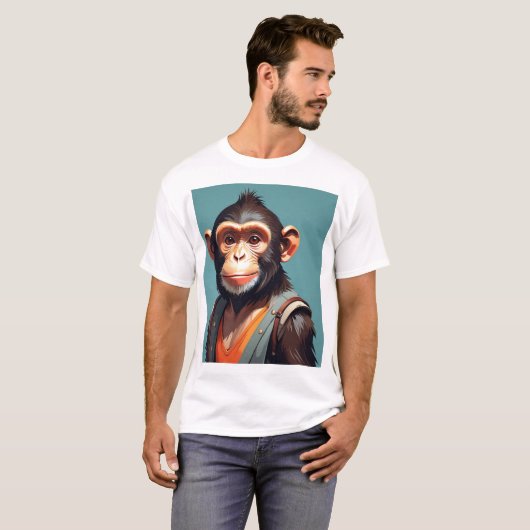 UK Monkey Tshiry 421 T-shirt (Voorkant volledig)