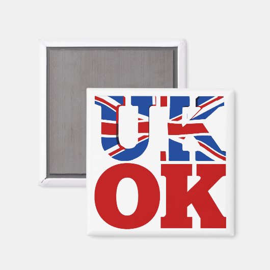 UK OK! Beter samen Magneet (Voorkant / Achterkant)