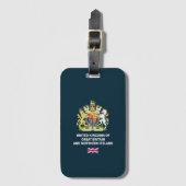 UK paspoort telefoon Case Bagagelabel (Voorkant (verticaal))