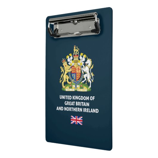 UK paspoort telefoon Case Mini Klembord (Angled2)